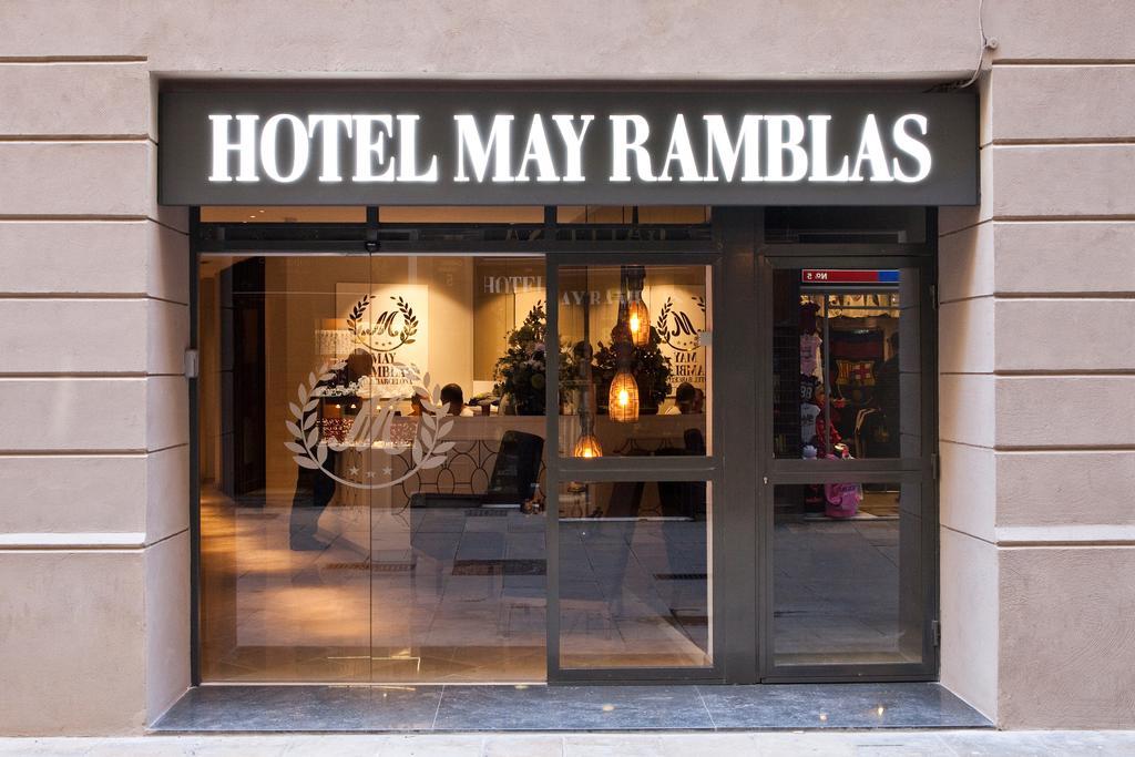 May Ramblas Hotel Barcelona Exterior foto